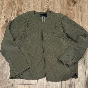 Lucky Brand quilted jacket sz L
